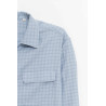 SUNFLOWER BLUE CHECK POCKET SHIRT
