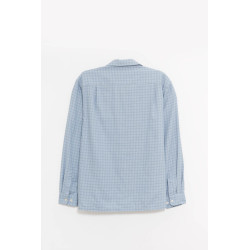 SUNFLOWER BLUE CHECK POCKET SHIRT