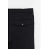 SUNFLOWER BLACK WIDE PLEATED TROUSER