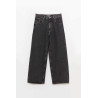 SUNFLOWER BLACK STONE SUPER WIDE JEANS