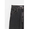SUNFLOWER BLACK STONE SUPER WIDE JEANS