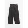 SUNFLOWER BLACK STONE SUPER WIDE JEANS