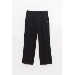 OUR LEGACY BLACK PANAMA BORROWED CHINO TROUSER