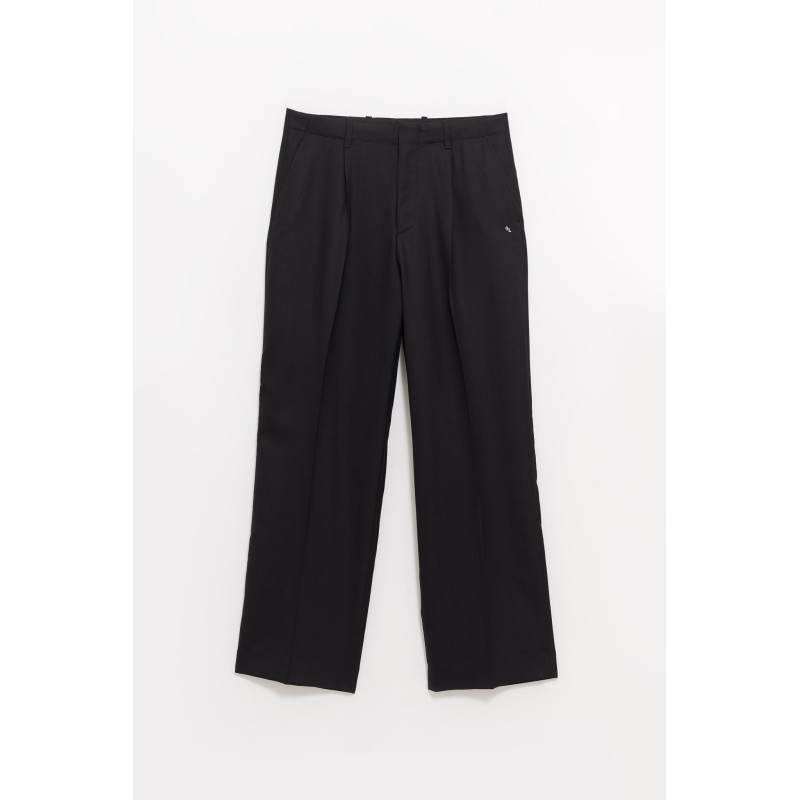 OUR LEGACY BLACK PANAMA BORROWED CHINO TROUSER