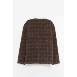 OUR LEGACY DORF CHECK CARDIGAN