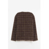 OUR LEGACY DORF CHECK CARDIGAN