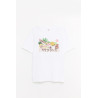 CASABLANCA WHITE INGREDIENTS PRINTED T SHIRT