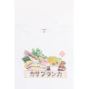 CASABLANCA WHITE INGREDIENTS PRINTED T SHIRT