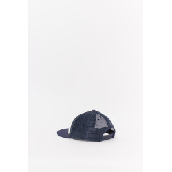 RHUDE NAVY SPECIAL BLEND TRUCKER HAT