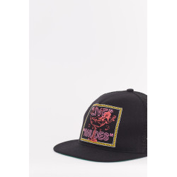 RHUDE BLACK LIVE RHUDES TRUCKER HAT