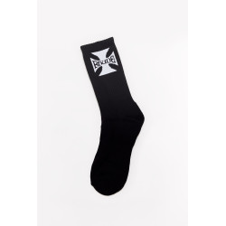 RHUDE BLACK RHUDE BOYS LOGO SOCKS