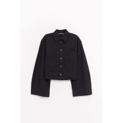 OUR LEGACY DYED BLACK BALLOON SHIRT