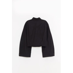 OUR LEGACY DYED BLACK BALLOON SHIRT
