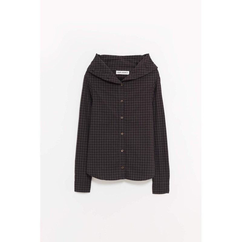 OUR LEGACY BLACK FAUX KAONASHI SHIRT