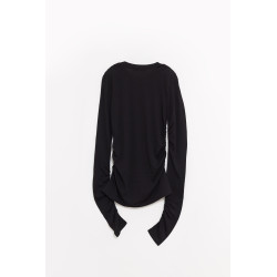 OUR LEGACY INTELLECTUAL BLACK STRAIN SLIM LONGSLEEVE T SHIRT