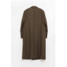 SUNFLOWER GREEN HERRINGBONE DB COAT