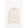 STUSSY NATURAL TONAL MOCK NECK SWEATER