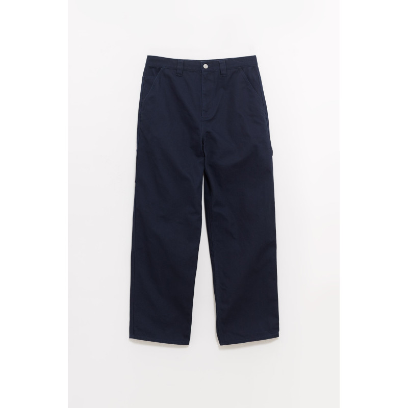 STUSSY NAVY CARPENTER PANT CANVAS DENIM