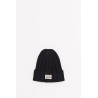 STUSSY BLACK WORKWEAR CUFF BEANIE