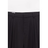 CASABLANCA BLACK PLEAT TROUSER