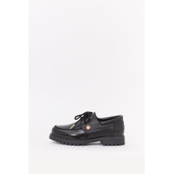 CASABLANCA BLACK HIDEKI BOAT SHOES