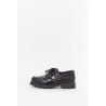 CASABLANCA BLACK HIDEKI BOAT SHOES