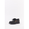 CASABLANCA BLACK HIDEKI BOAT SHOES
