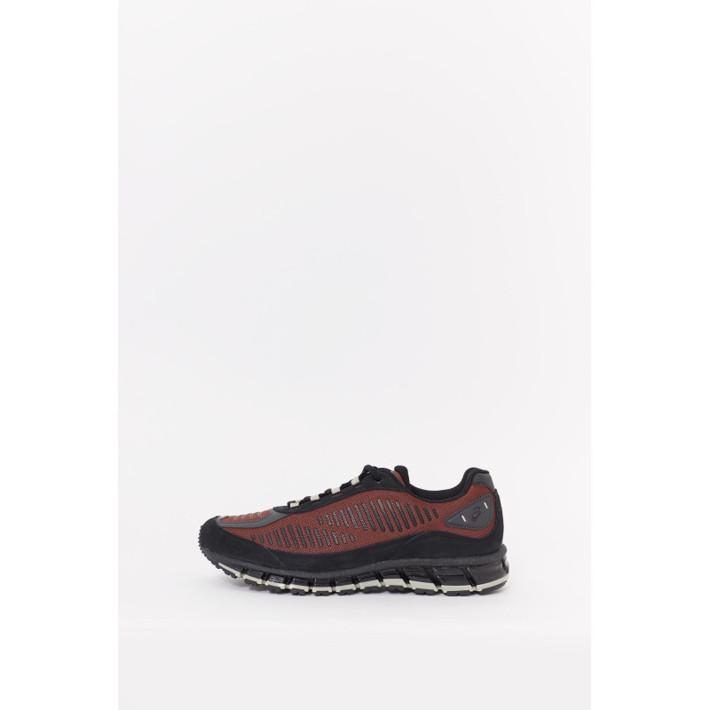 ASICS REDDISH BROWN GEL QUANTUM 360 SNEAKERS