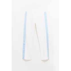 CASABLANCA DRY VISCOSE WHITE HYBRID PANTS