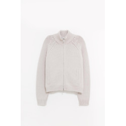 OUR LEGACY BONE LOW ULTRA ZIP CARDIGAN JACKET