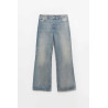 COURREGES VINTAGE MEDIUM BLUE HAMMER BAGGY JEANS