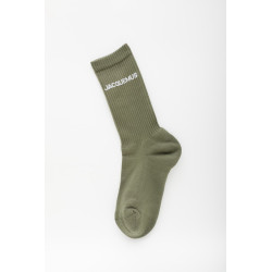 JACQUEMUS KHAKI JACQUEMUS SOCKS