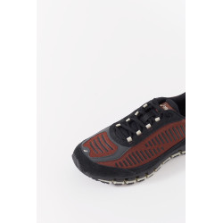 ASICS REDDISH BROWN GEL QUANTUM 360 SNEAKERS