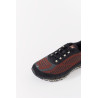 ASICS REDDISH BROWN GEL QUANTUM 360 SNEAKERS