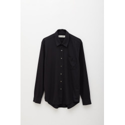 OUR LEGACY BLACK SILK CLASSIC SHIRT