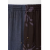 MARINE SERRE PEWTER REGENERATED SCARVES SILK PAJAMA PANTS