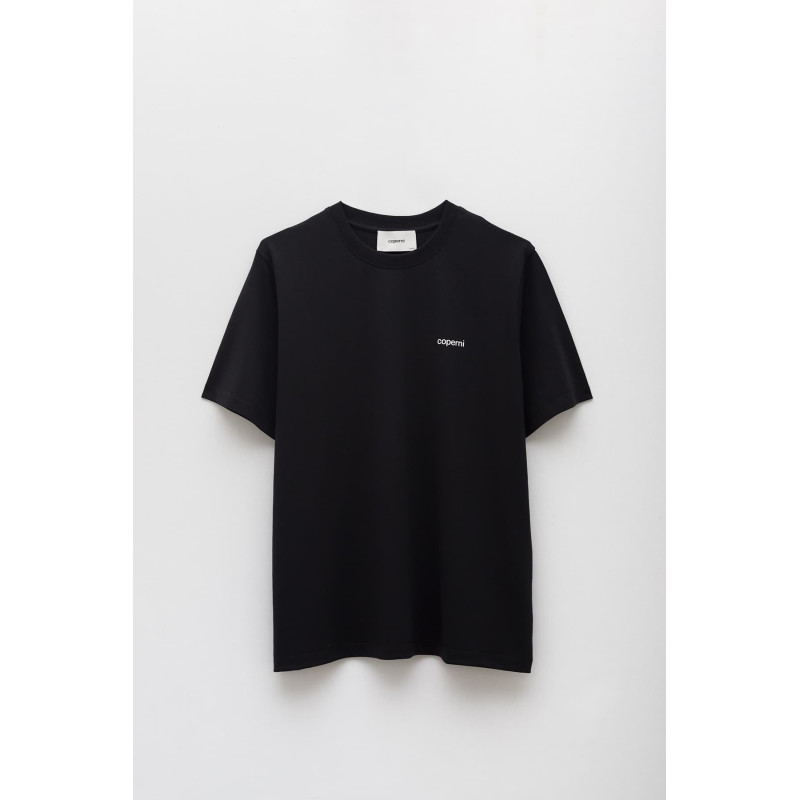 COPERNI BLACK BOXY LOGO T SHIRT
