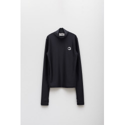 COPERNI BLACK TIGHT HIGH NECK TOP
