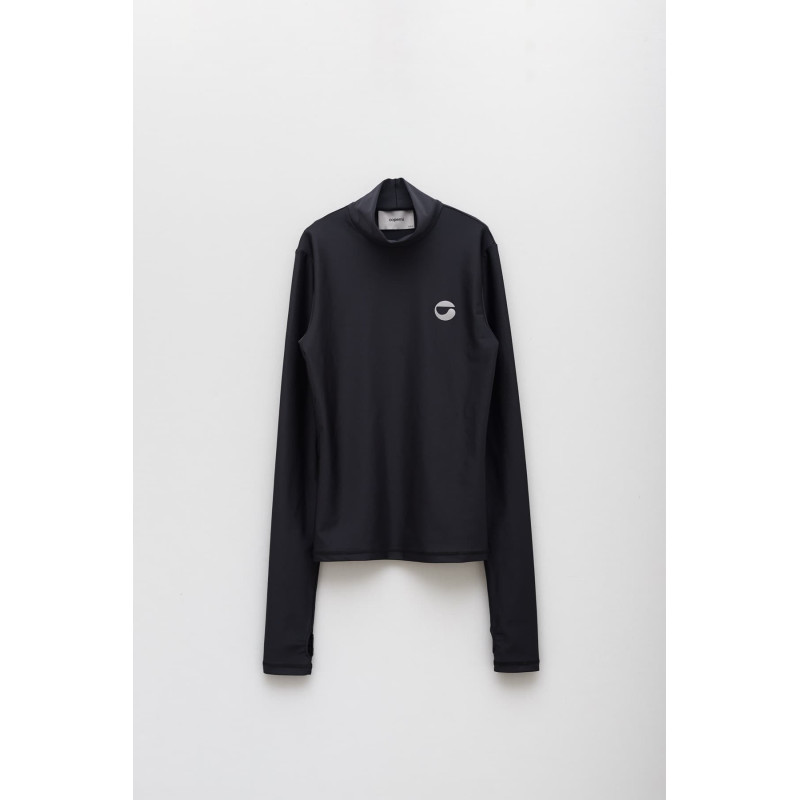 COPERNI BLACK TIGHT HIGH NECK TOP