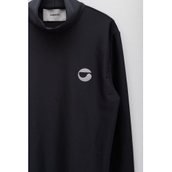 COPERNI BLACK TIGHT HIGH NECK TOP