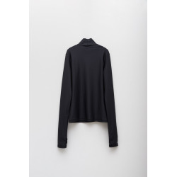 COPERNI BLACK TIGHT HIGH NECK TOP