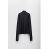 COPERNI BLACK TIGHT HIGH NECK TOP