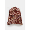 SUNFLOWER BROWN ANIMAL CPO SHIRT