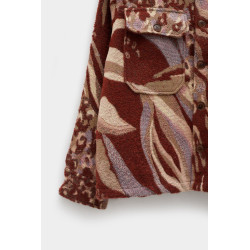 SUNFLOWER BROWN ANIMAL CPO SHIRT