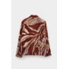 SUNFLOWER BROWN ANIMAL CPO SHIRT