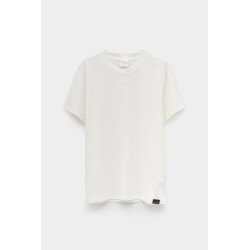 COURREGES HERITAGE WHITE AC STRAIGHT T SHIRT