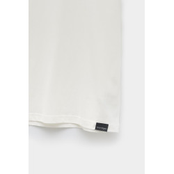 COURREGES HERITAGE WHITE AC STRAIGHT T SHIRT
