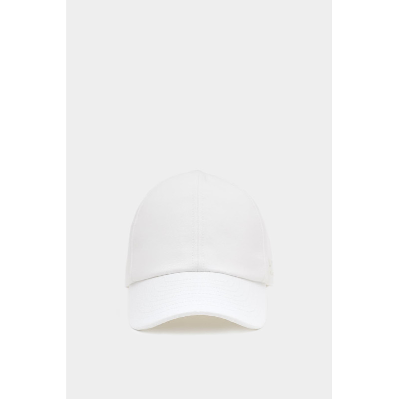 COURREGES HERITAGE WHITE SIGNATURE CAP
