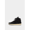 RHUDE BLACK RHECESS SUEDE HIGH SNEAKERS