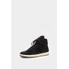 RHUDE BLACK RHECESS SUEDE HIGH SNEAKERS